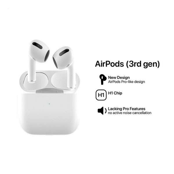 هدفون اپل ایرپاد  Apple AirPods 3 Wireless Headset - Image 2