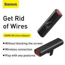 دانگل بلوتوث نینتندو سوییچ Baseus BA05 Wireless Adapter Type C NGBA05-01 همراه با تبدیل(پلمپ کمپانی، 100% اورجینال، ضمانت اصالت و گارانتی تعویض) USB و استند ( کالا پلمپ کمپانی ، اصل و اورجینال ، یک هفته مهلت تست سلامت و تعویض کالا )