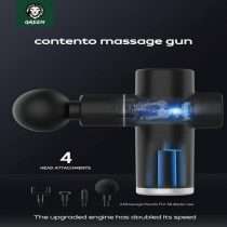 ماساژور تفنگی گرین لاین Green Lion contento massage gun (کالا پلمپ کمپانی، اصل و اورجینال، ضمانت اصالت و سلامت به همراه گارانتی تعویض)