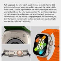 ساعت هوشمند HK8 Pro max نسخه ChatGPT (پلمپ کمپانی، 100% اورجینال، ضمانت اصالت و گارانتی تعویض)