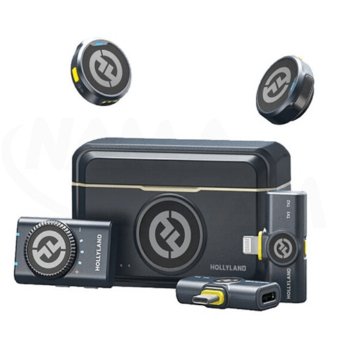 میکروفون دو نفره بیسیم هالی لند سِری کمبو Hollyland LARK M2 Combo (پکیج کامل) با گارانتی تعویض 100% اورجینال به همراه ضمانت کتبی اصالت کالا