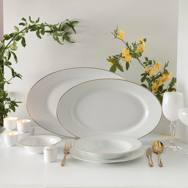 زرین 28 پارچه (شش نفره) چینی زرین