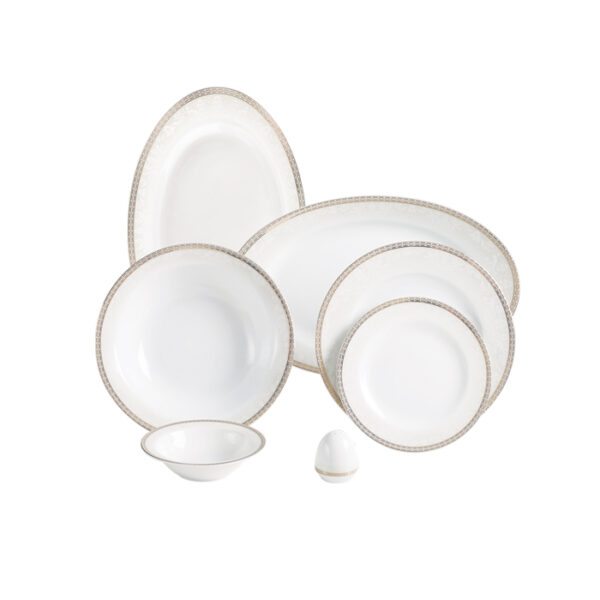 ریوا طلایی 28 پارچه (شش نفره) چینی زرین