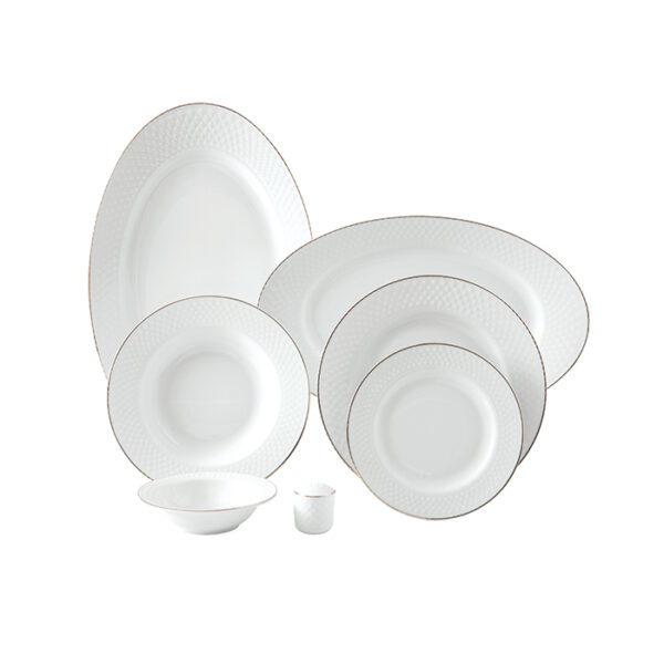 زرین 28 پارچه (شش نفره) چینی زرین