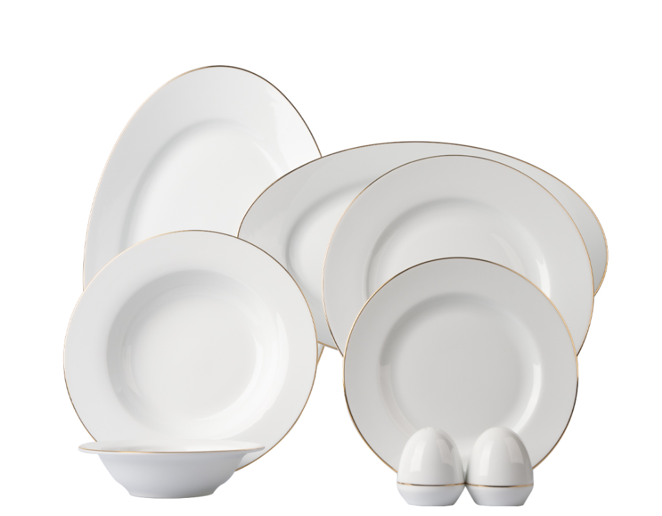 زرین 28 پارچه (شش نفره) از پیکرهی زیبای ایتالیا اف چینی زرین