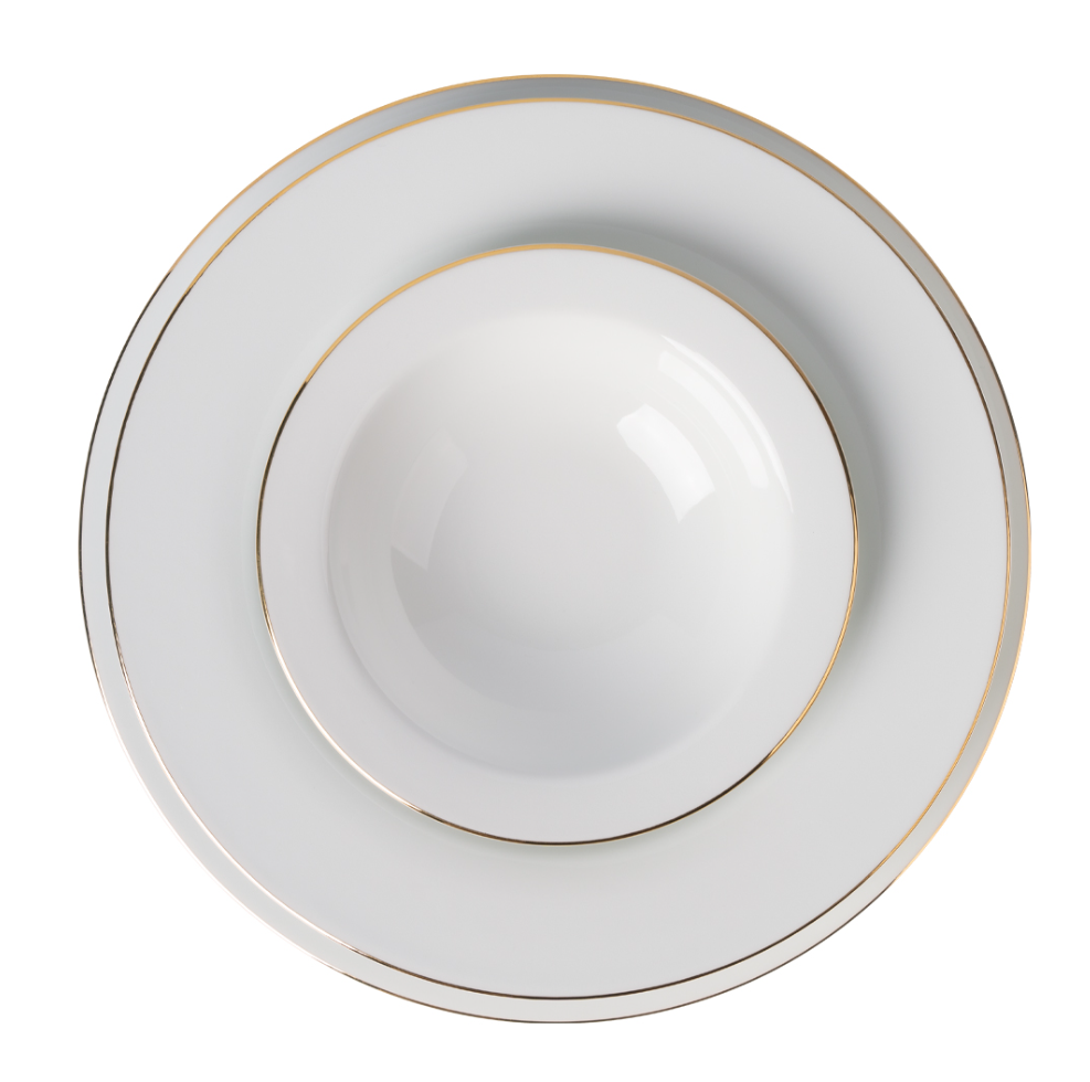 زرین 28 پارچه (شش نفره) از پیکرهی زیبای ایتالیا اف چینی زرین - Image 5