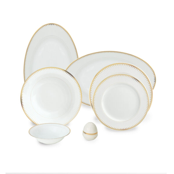 سپیدار 28 پارچه (شش نفره) چینی زرین