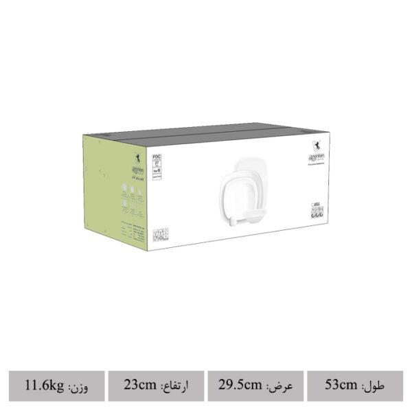 ورنیکا 27 پارچه (شش نفره) چینی زرین - Image 6