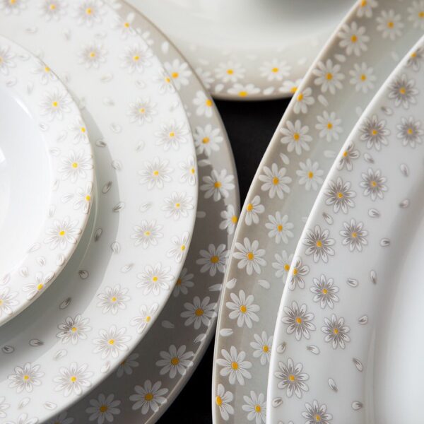 کامومیلا 28 پارچه (شش نفره) چینی زرین - Image 3