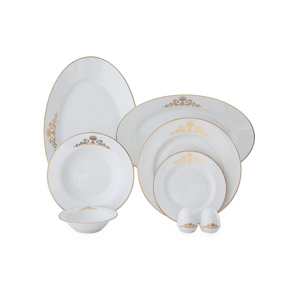 کوئین 28 پارچه (شش نفره) چینی زرین