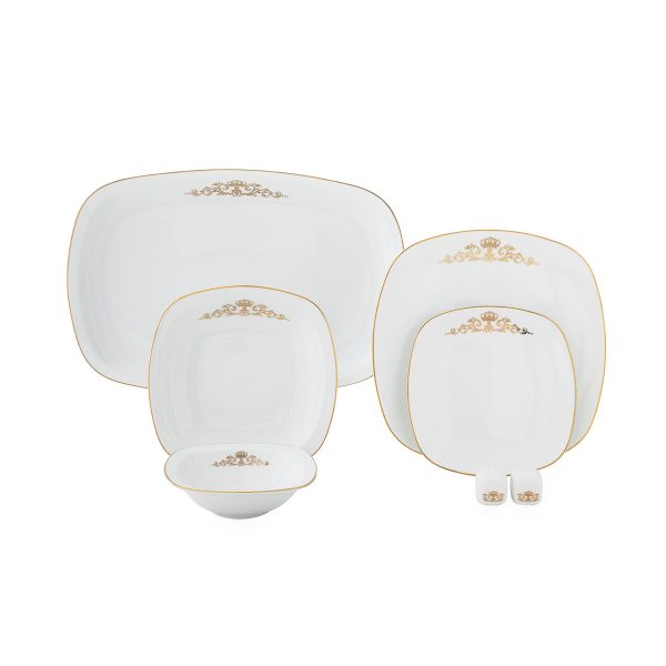 کویین 27 پارچه (شش نفره) چینی زرین