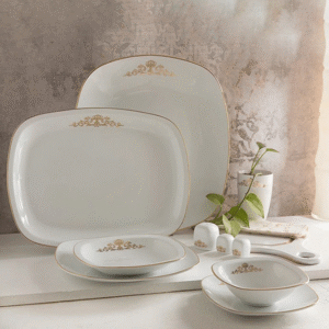 کویین 27 پارچه (شش نفره) چینی زرین