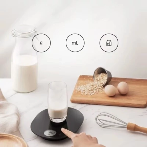 ترازو آشپزخانه دیجیتال شیائومی مدل Xiaomi Mijia Digital Kitchen Scale KGJ001t(دارای گارانتی تعویض، پلمپ کمپانی و 100% اورجینال به همراه ضمانت اصالت و سلامت کالا) - Image 3