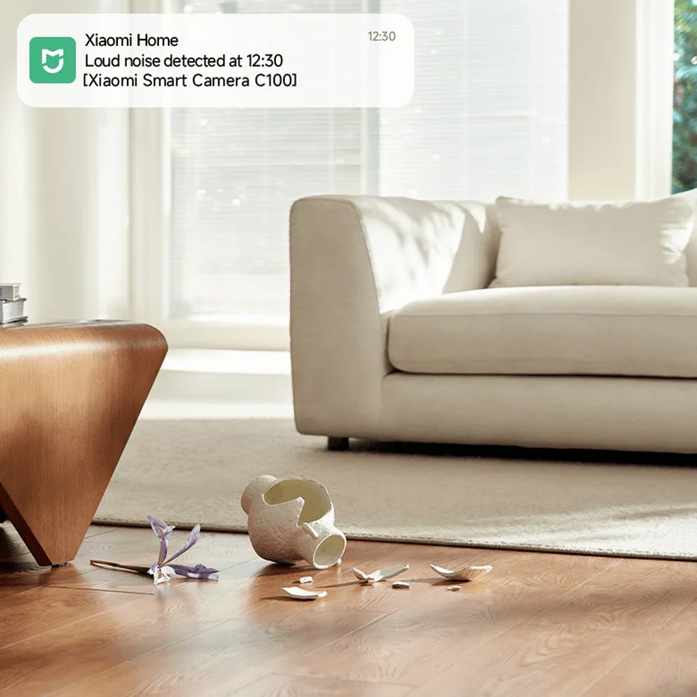 دوربین نظارتی هوشمند شیائومی مدل Xiaomi Smart Camera C100(دارای گارانتی تعویض، پلمپ کمپانی و 100% اورجینال به همراه ضمانت اصالت و سلامت کالا) - Image 4