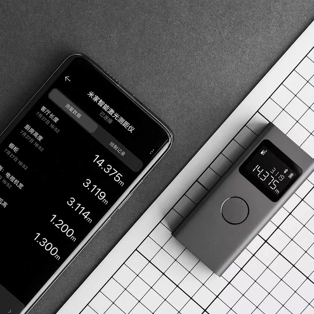 متر لیزری شیائومی مدل Xiaomi Smart Laser Measure MJJGCJYD001QW (گارانتی تعویض، پلمپ کمپانی و 100% اورجینال، به همراه ضمانت اصالت و سلامت کالا) - Image 4