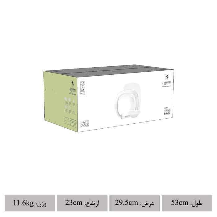 وگاس اوریت 27 پارچه (شش نفره) از پیکرهی زیبای کواترو چینی زرین - Image 7
