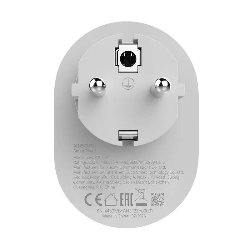 پریز هوشمند شیائومی مدل Xiaomi Smart Power Plug 2 (گارانتی تعویض، پلمپ کمپانی و 100% اورجینال، به همراه ضمانت اصالت و سلامت کالا) - Image 2