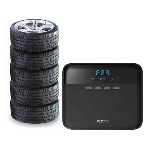 پمپ باد شیائومی مدل Xiaomi 70Mai Air Compressor TP03 (گارانتی تعویض، پلمپ کمپانی و 100% اورجینال، به همراه ضمانت اصالت و سلامت کالا) - Image 3