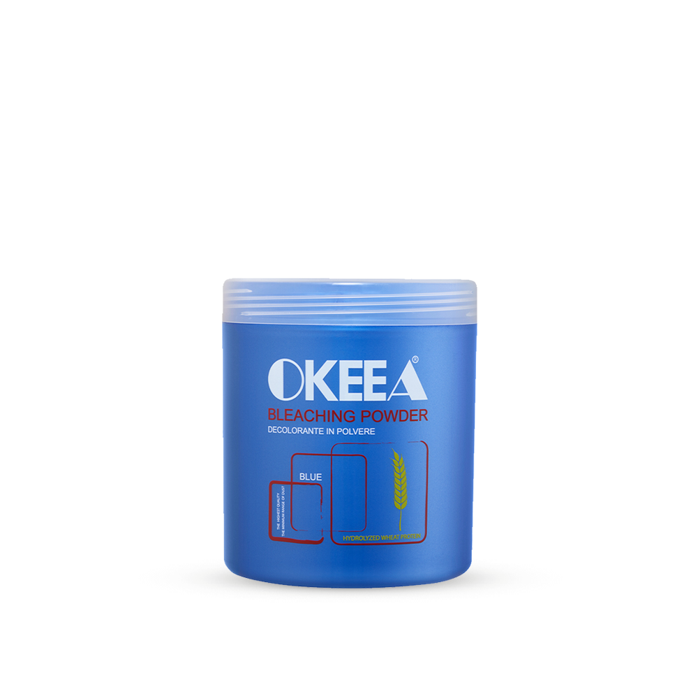 پودر دکلره 500 گرمی قوطی آبی اکیا – okeea