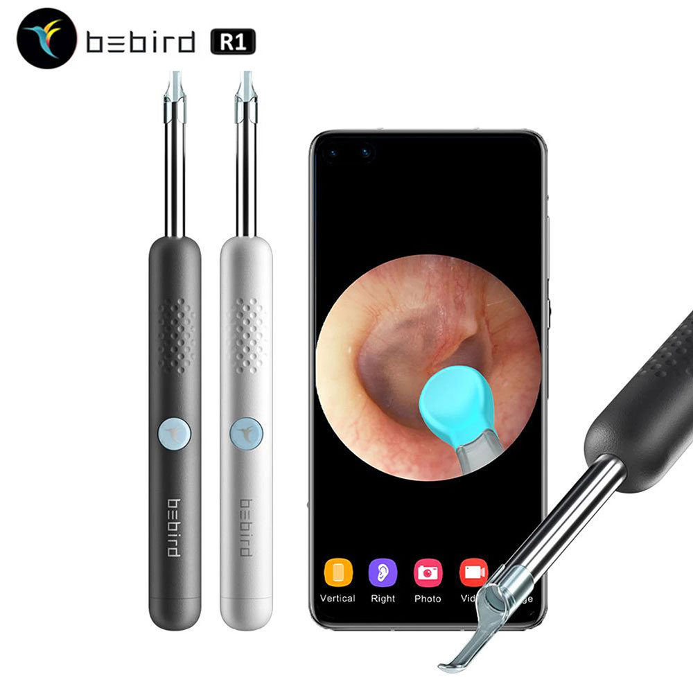 گوش پاك كن تصویری هوشمند شيائومي مدل Xiaomi Bebird R1 Smart Visual Ear Sticks Endoscope (گارانتی تعویض، پلمپ کمپانی و 100% اورجینال، به همراه ضمانت اصالت و سلامت کالا) - Image 3